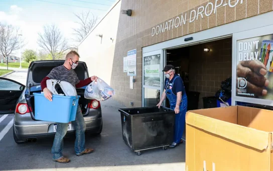 Donating car store seats to goodwill